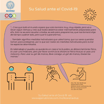 Coronavirus.  Conferencia OMS