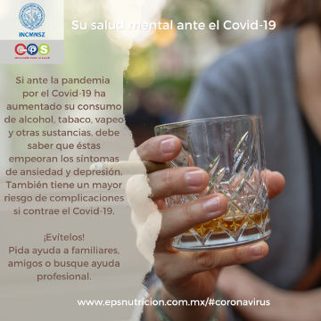 Coronavirus. Consumo de alcohol y tabaco