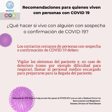 Coronavirus. Contacto cercano 9