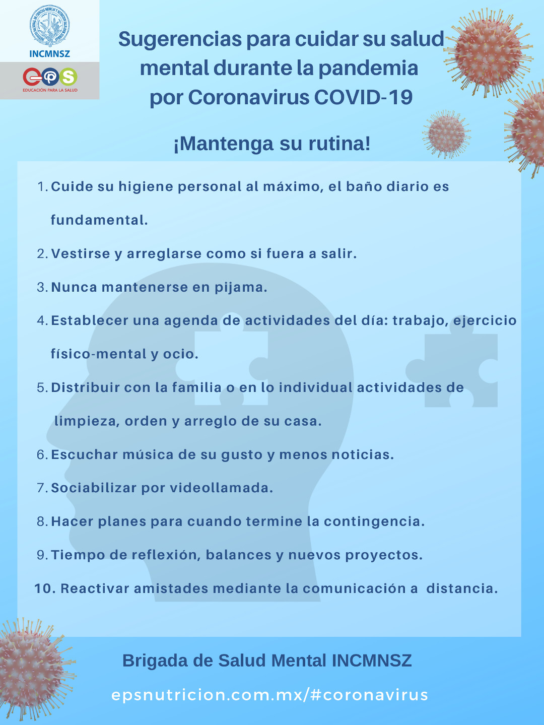 Coronavirus. Salud mental