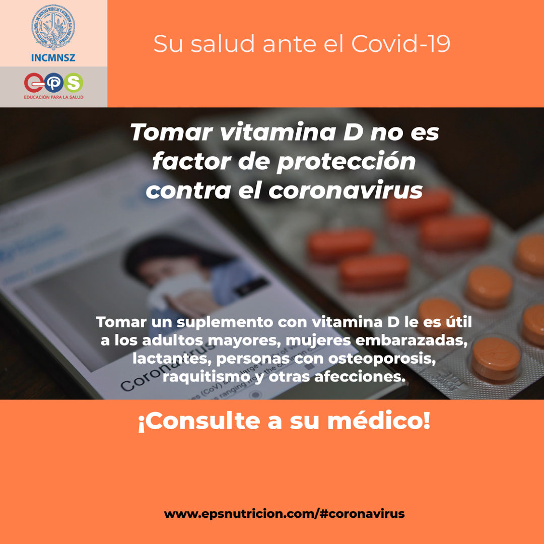 Coronavirus. Vitamina D