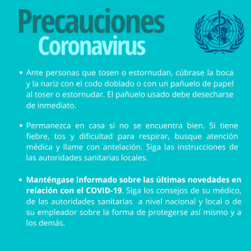 Precauciones Coronavirus 2